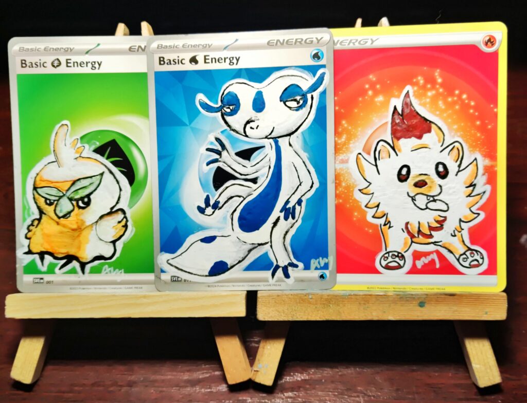 I love all the new starters equally, pombom, gequa and uhhhhh browlet [OC]