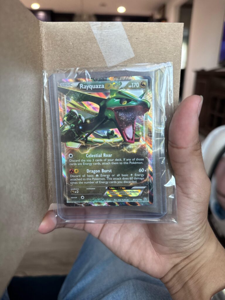 First Rayquaza Card