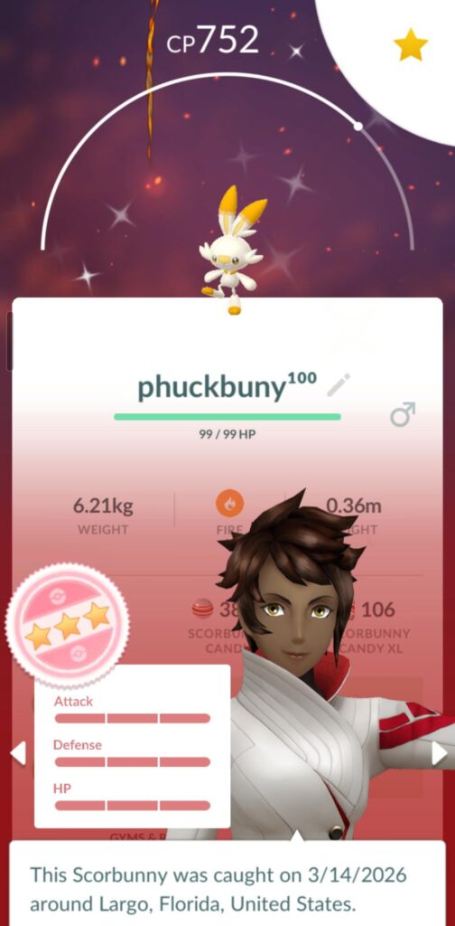 I think I won community day with this unlucky shundo trade.