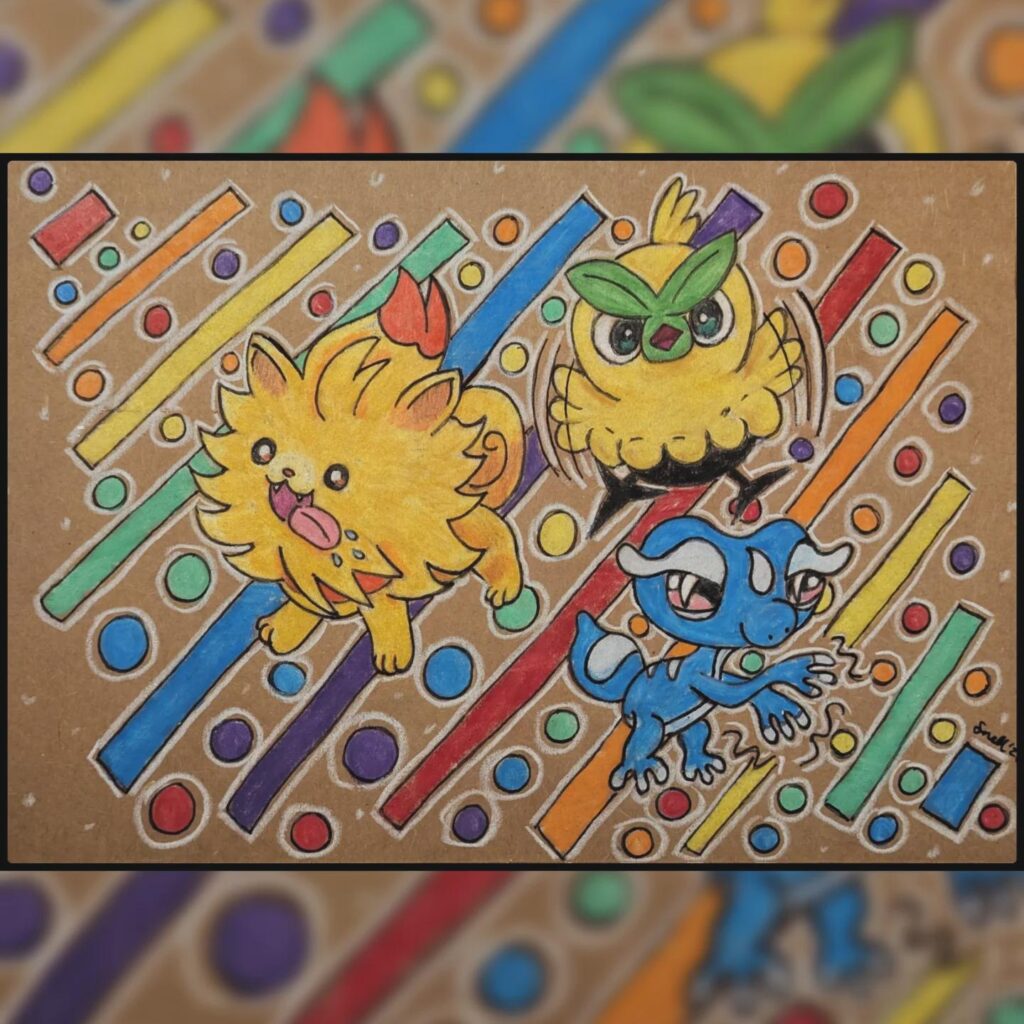 Had to draw the new starters