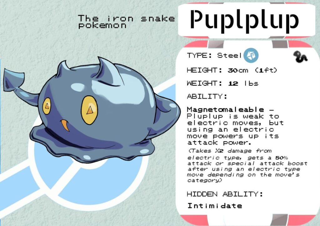 Redesigned Pulplup!