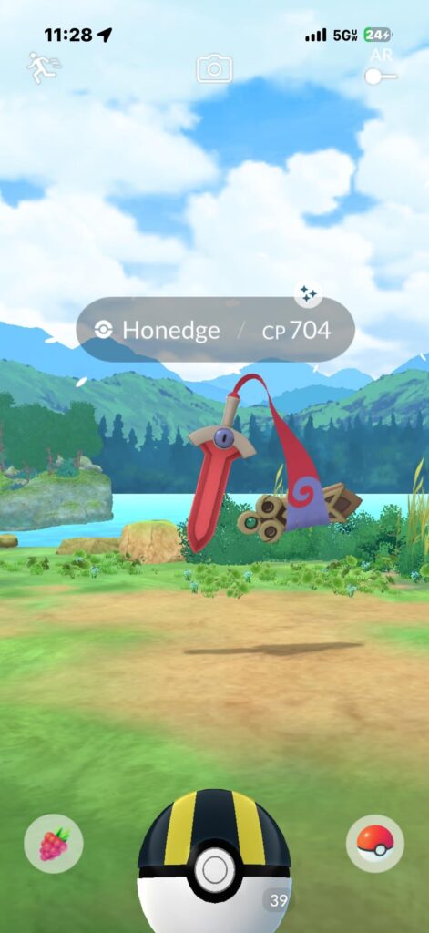 And I was worried since the event ended, I wouldn’t see as many more shinies…