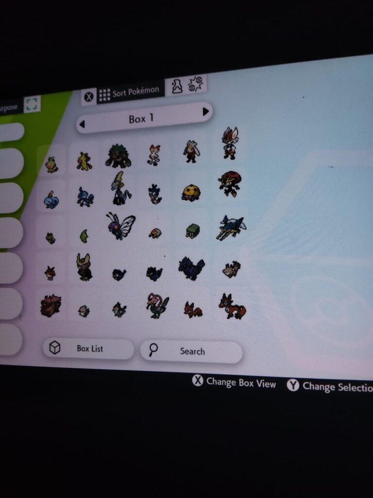 Finished the living dex in pokemon sword