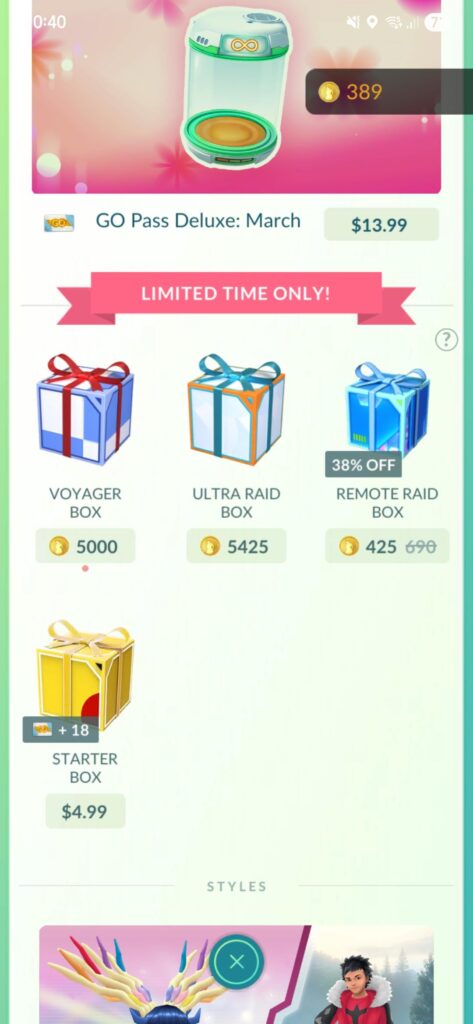 Limited items are back in store!