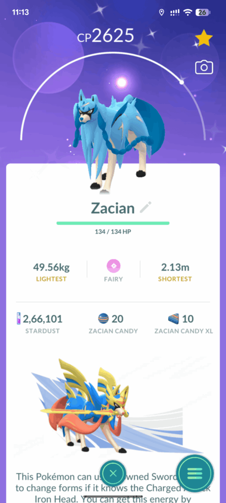 I got a shiny doggy