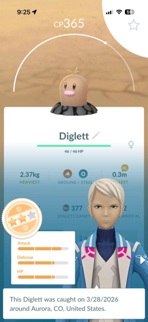 A Diglet… out of a 7k egg?