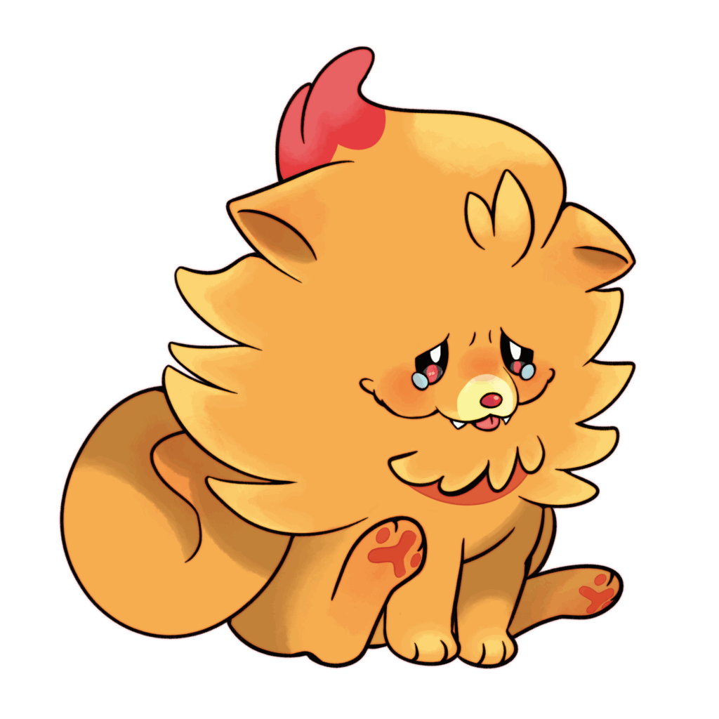 I made Sad Pombom 😀