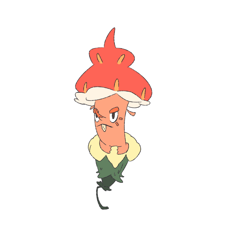 Chilli pepper Pokémon