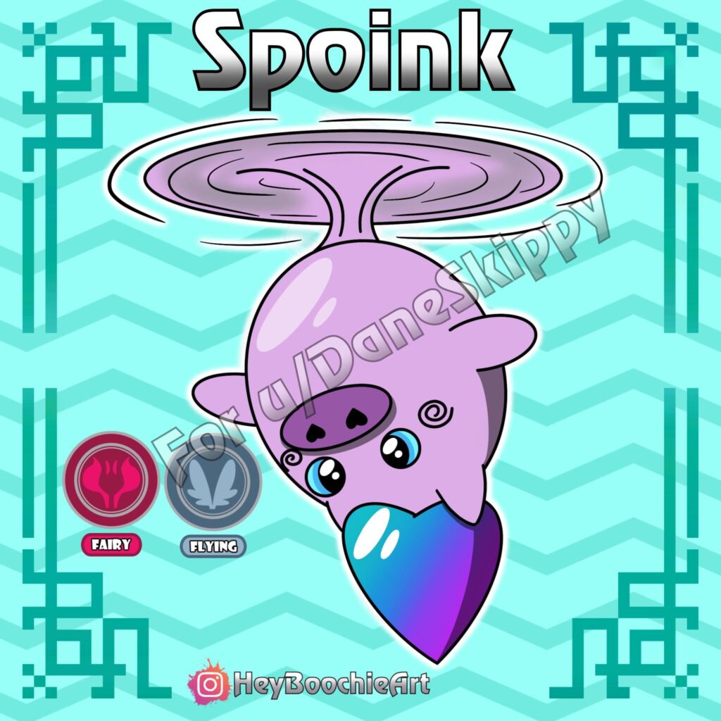 Regional spoink for u/DaneSkippy!