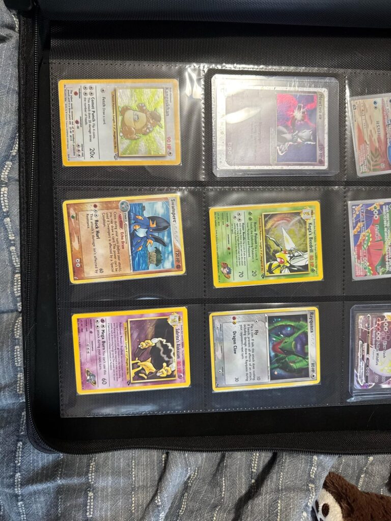 Uncle gave me some old cards.