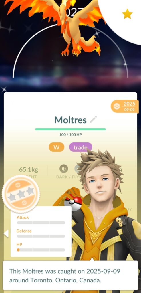 Shiny Galarian Moltres for Shiny Galarian Zapdos?