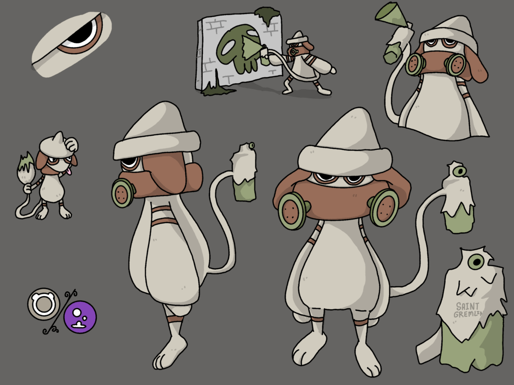 A custom Smeargle variant // wip