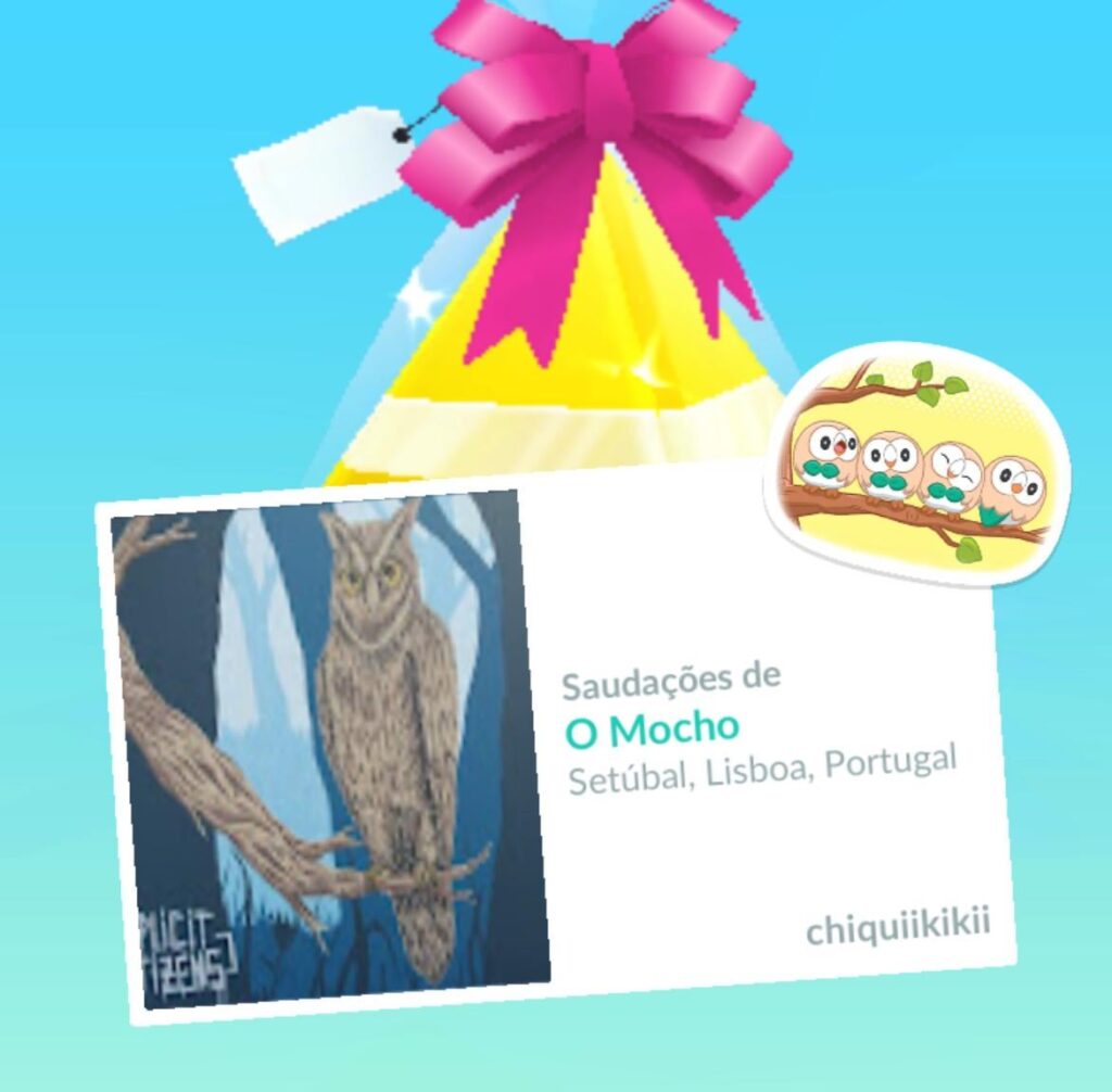 Is this where we show our themed gifts? 🦉💚