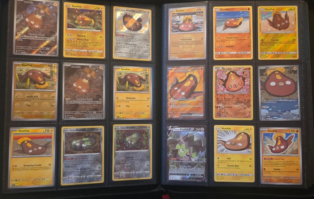 My WIP Stunfisk Master Set - Cameo Cards?