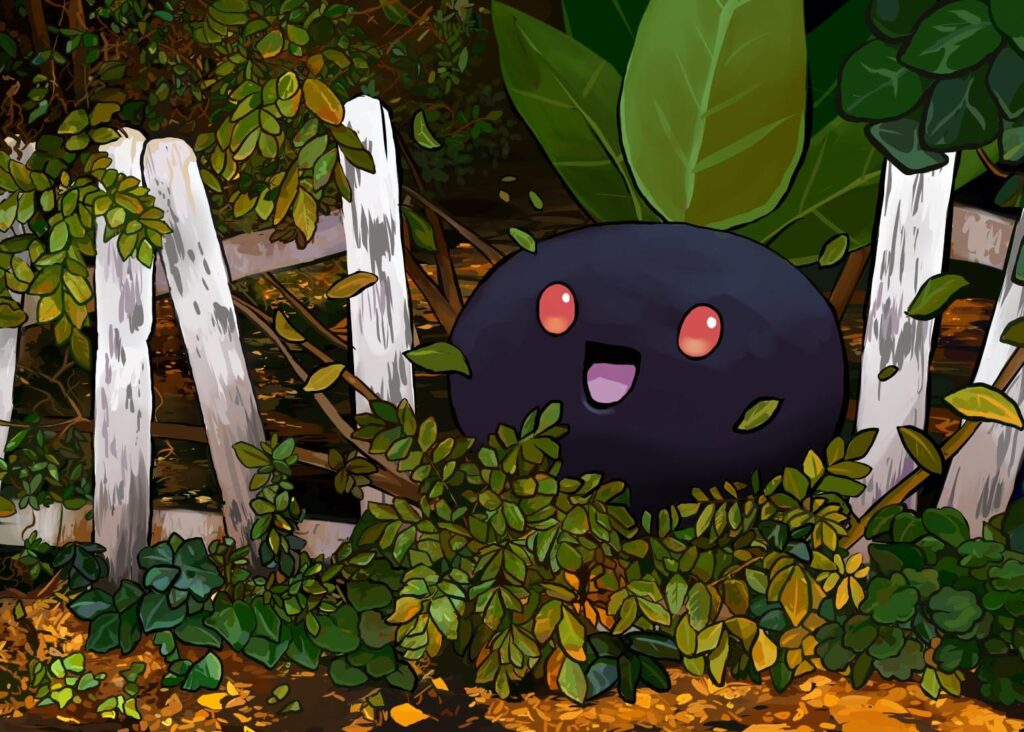 I beg your pardon but there is an Oddish in your garden, art by me