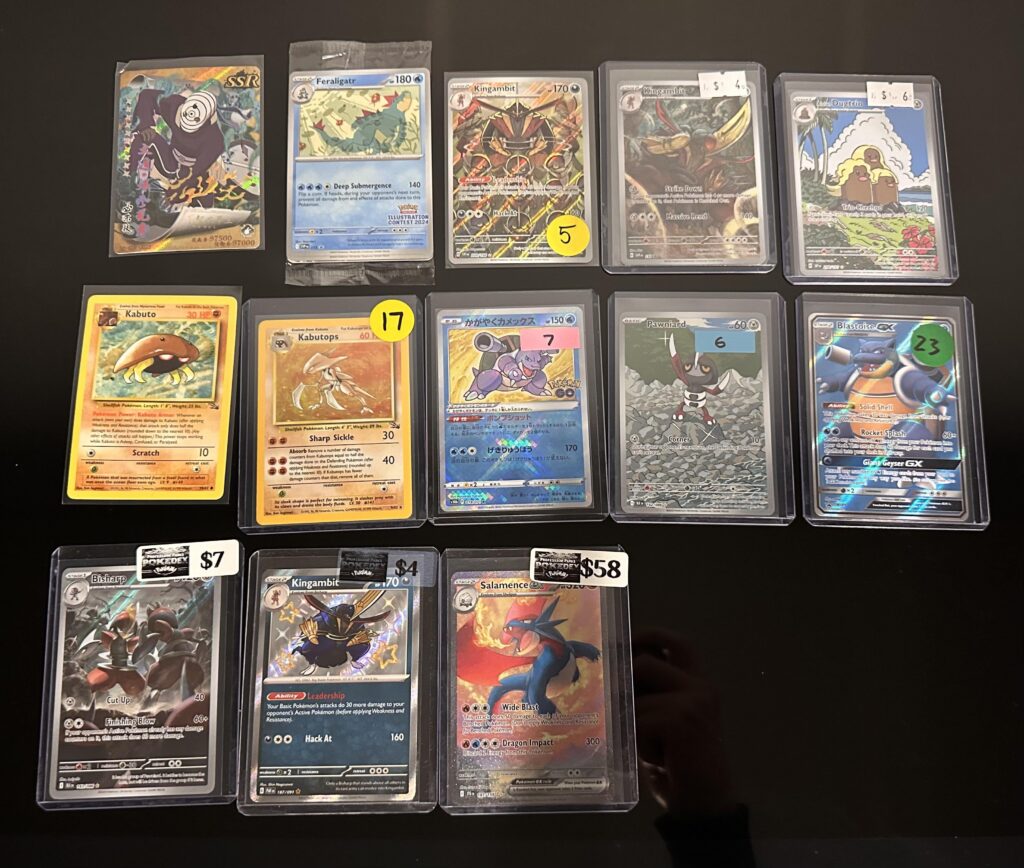 Pickups from my first card show