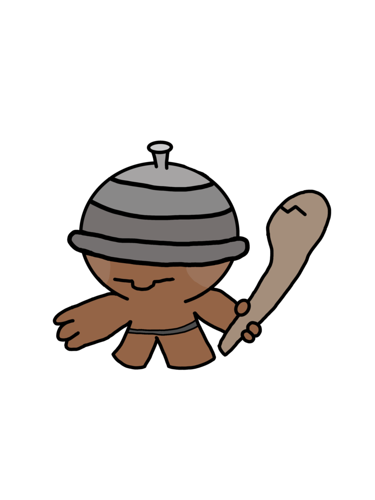 Kombatink - the carver pokemon [a Georgian region based variant of Tinkatink