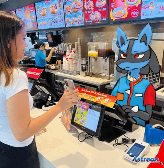 Lucario getting a Job [OC]
