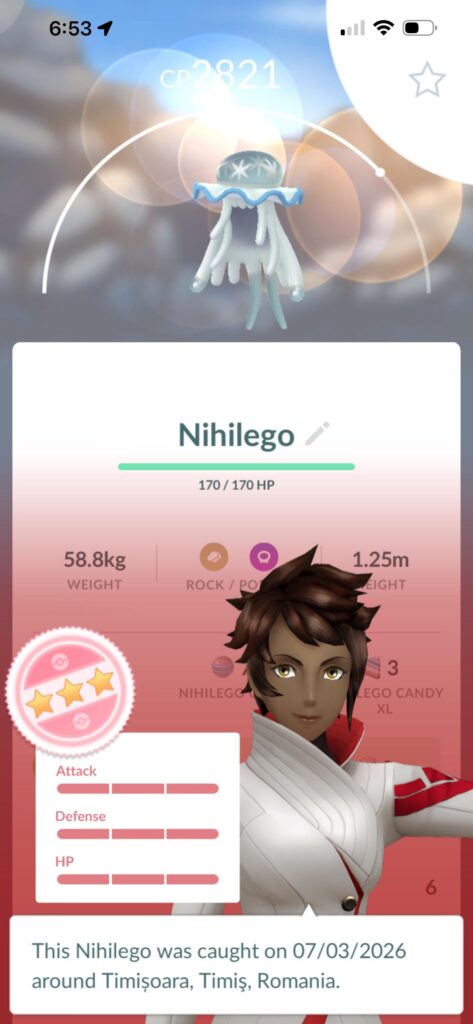 Nihilego hundo at 1st try 🥹
