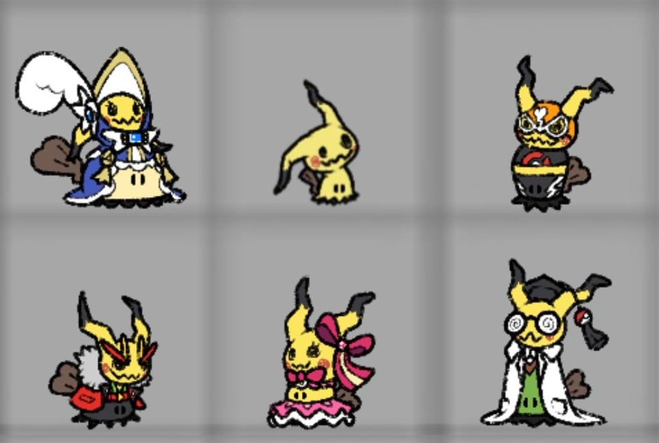 Mimikyu Style Forms