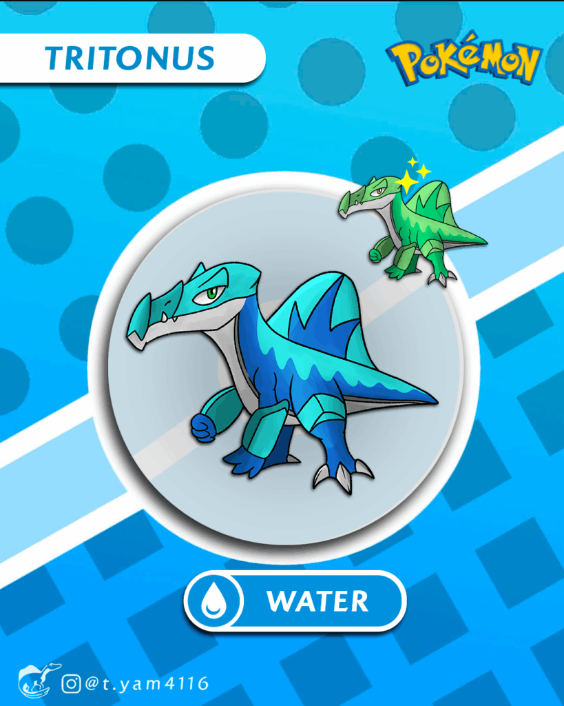 My Spinosaurus inspired Fakemon