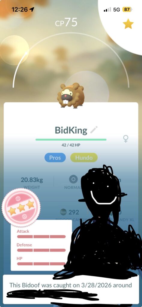 I have caught the king