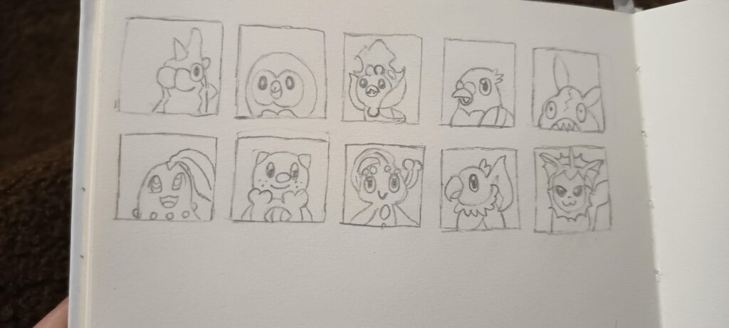 Top 100 favourite pokemon [OC]