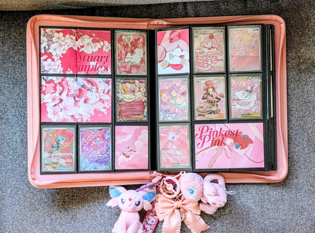 Turning my binder into art, page by page.