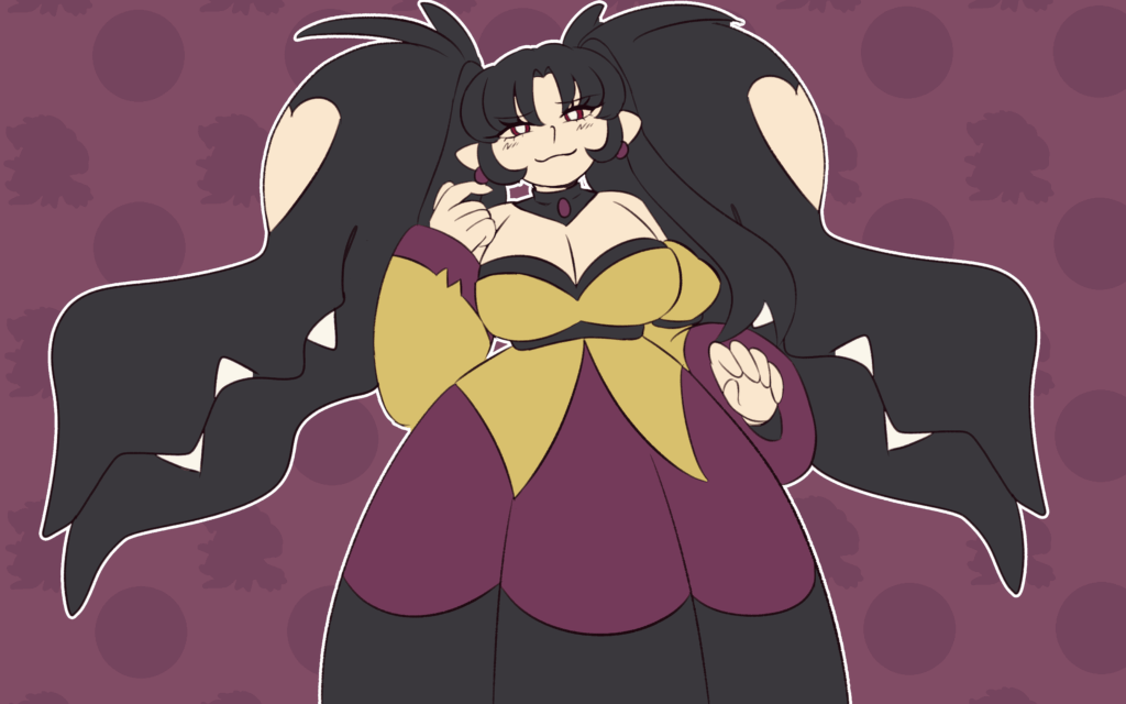 [OC] (Gijinka) Mega Mawile!