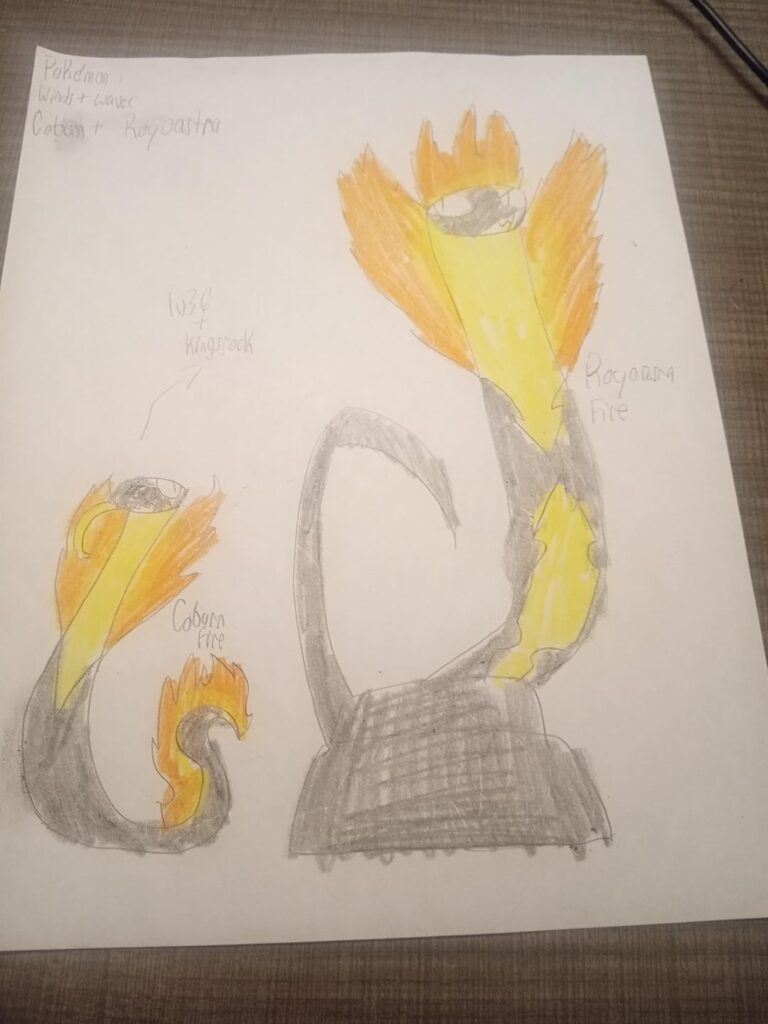 Fakemon concepts for winds and waves!