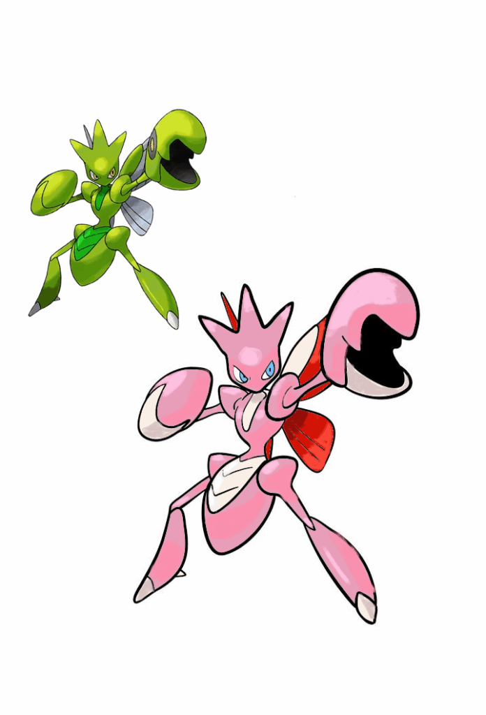 I redesigned scizor's shiney