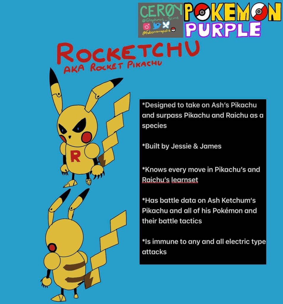 [OC] re-introducing my OC Rocketchu