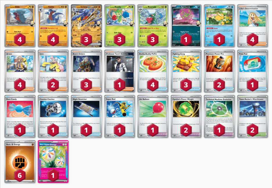 Garchomp Deck Help