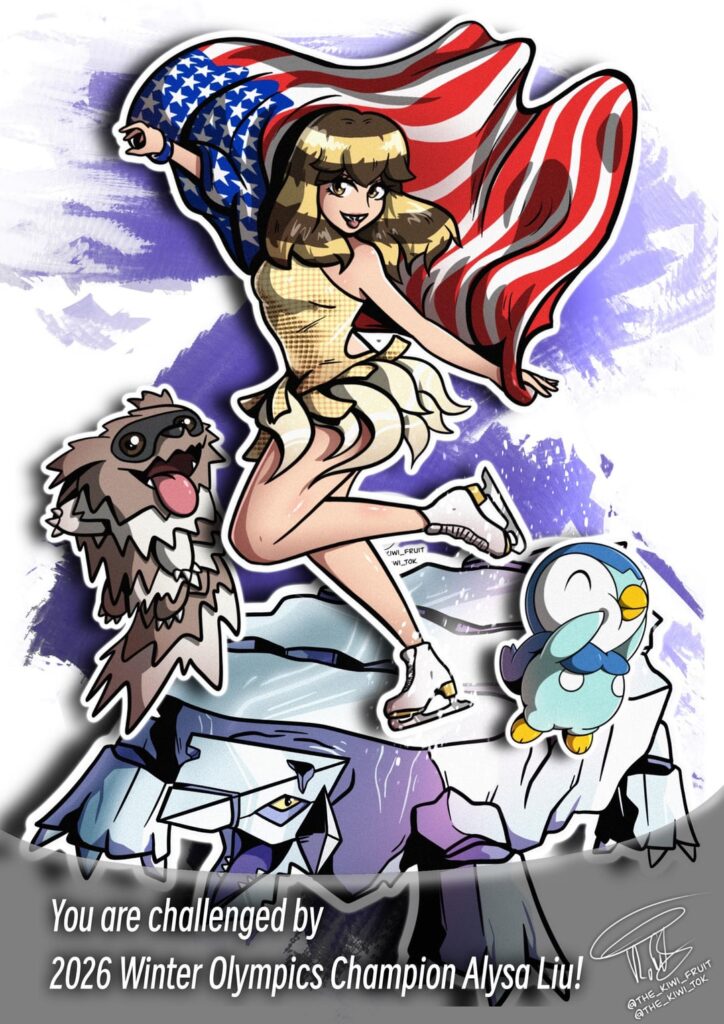 Alysa Liu Caught Casually Ice Skating On A Poor Avalugg