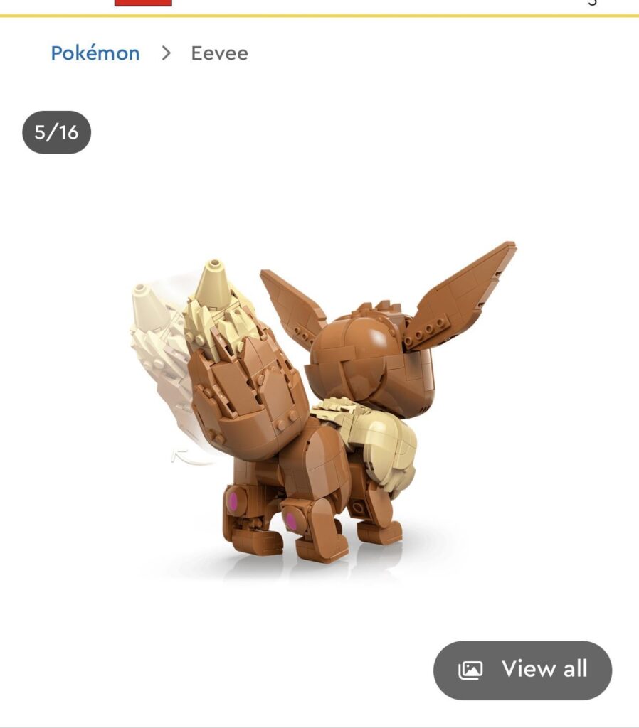 Really dumb question, has the pink part behind eevee’s leg always been there, and what is it?