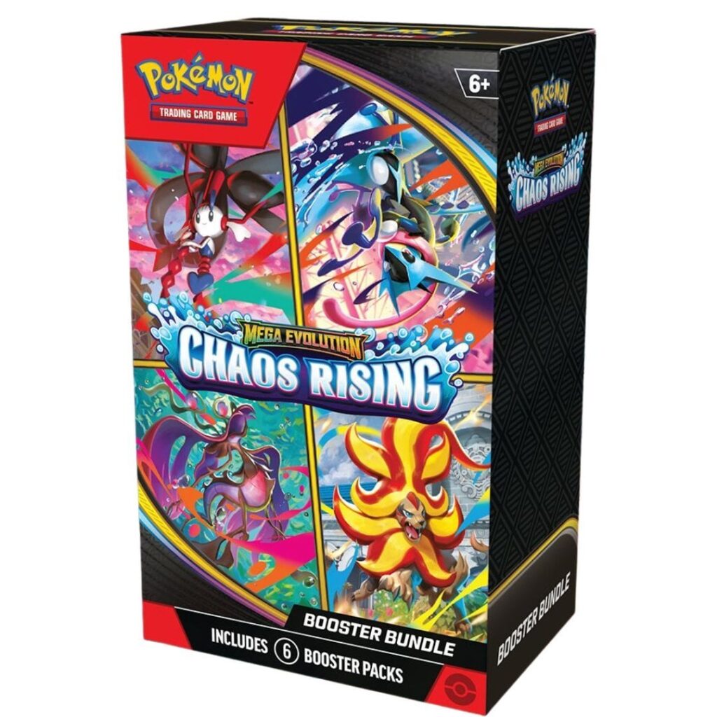 Product Art Reveals for "Chaos Rising" Booster Bundle and Booster Box