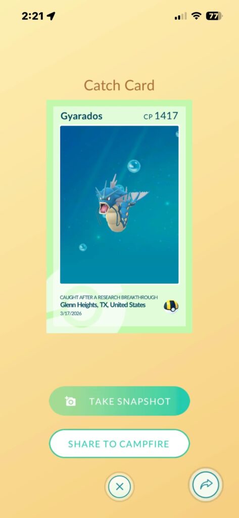 What Do I Do With All The Magikarp Now That I Have Big Blue