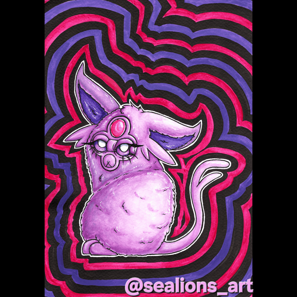 Espeon Furby! (OC)