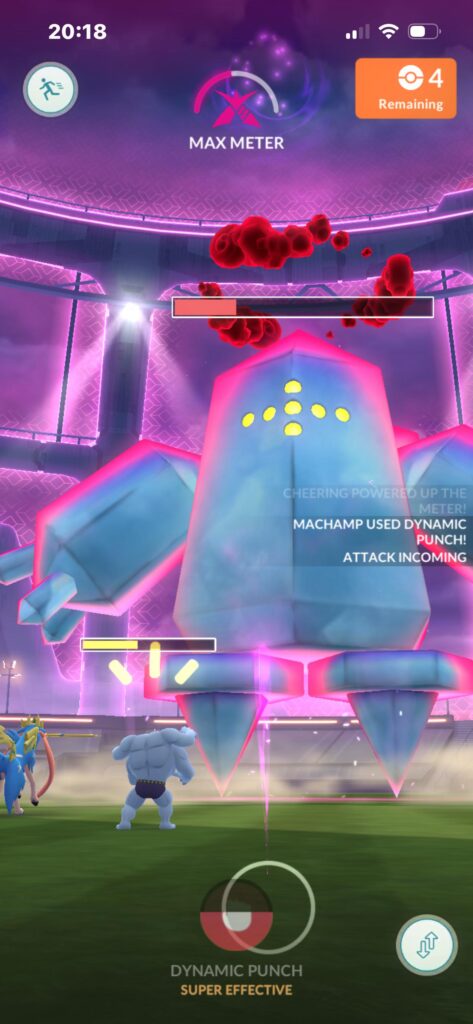 Dodging in gmax / dmax battles