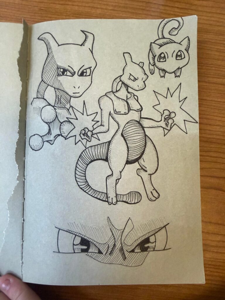 some of my pokémon doodles