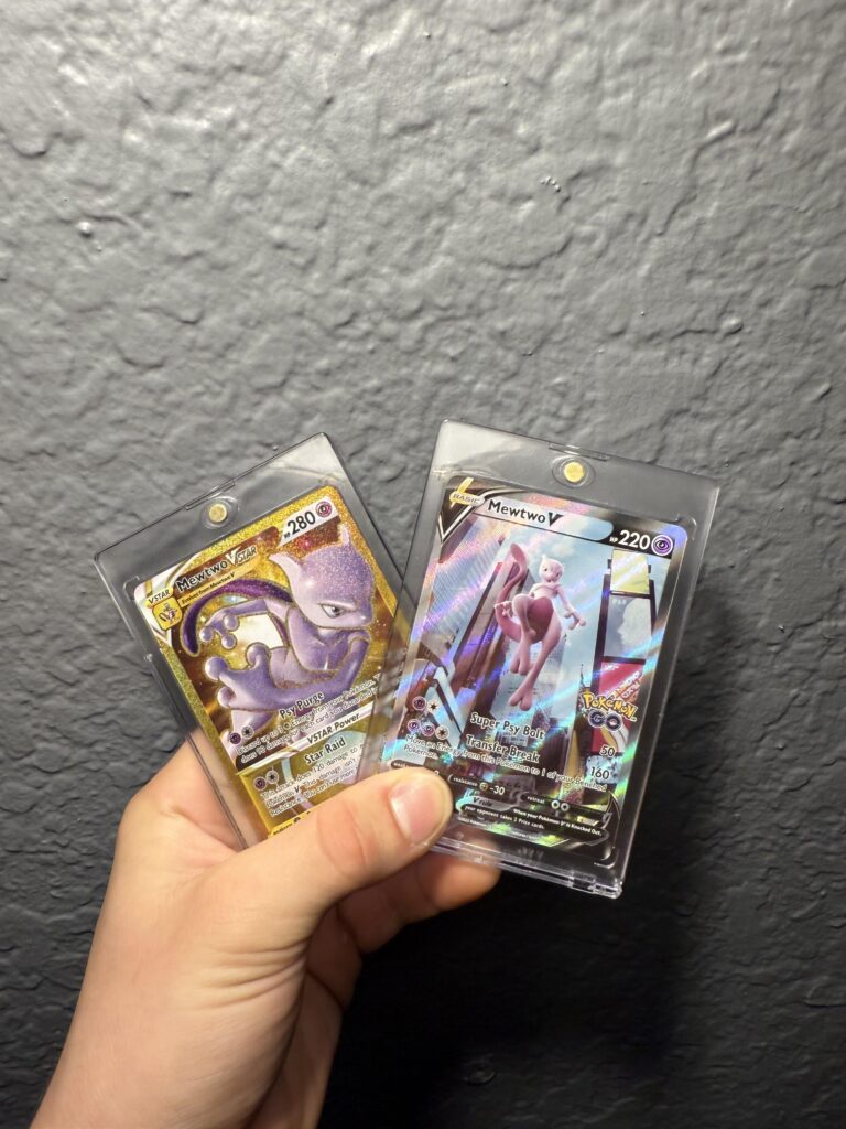 This is genuine insanity. I have only ever opened 2 Pokemon Go booster packs and pulled these from each of them.