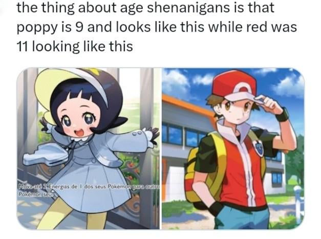 I mean they must hit puberty early as heck since they need to start journey at around 10.!