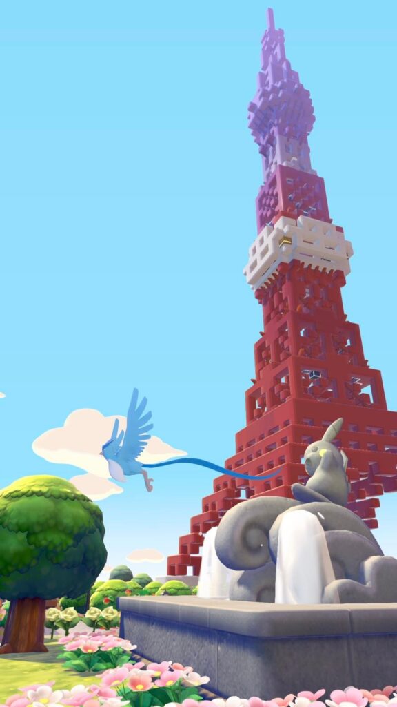 Does it look like Tokyo Tower? This is OC. I did!!