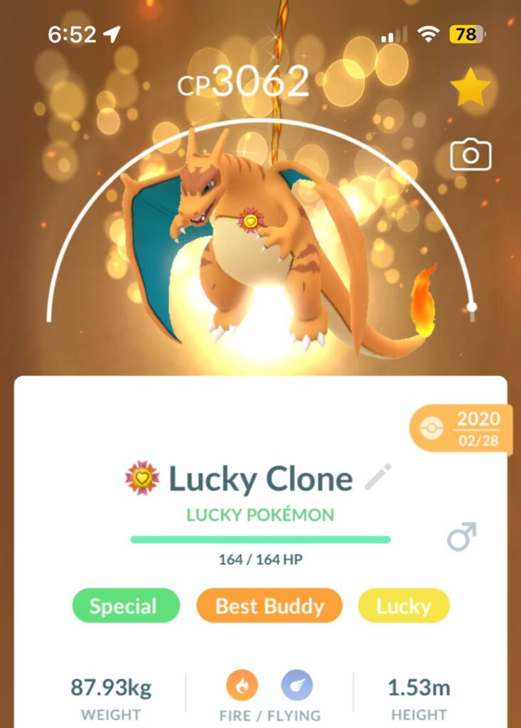 Probably my only brag worthy pokemon in go