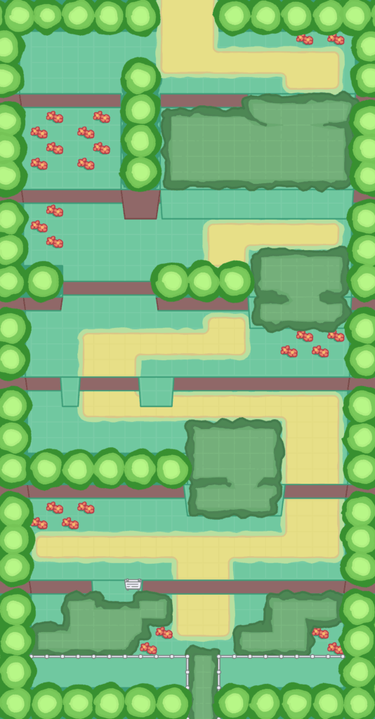 Kanto Route 1 recreation.