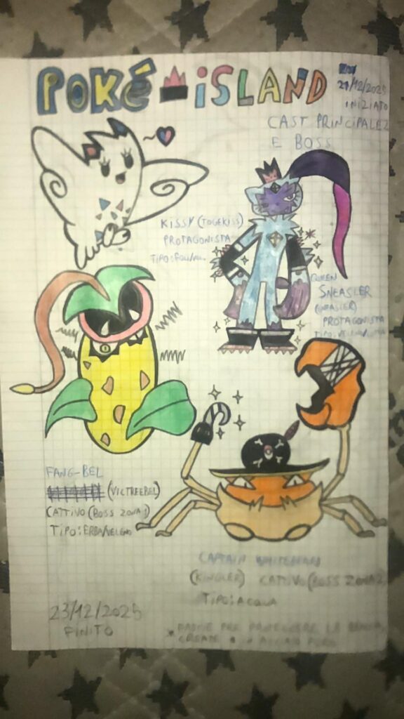 POKÉ-ISLAND: Main cast 2 and Boss