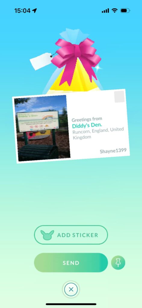 Funny gift name I found nearby