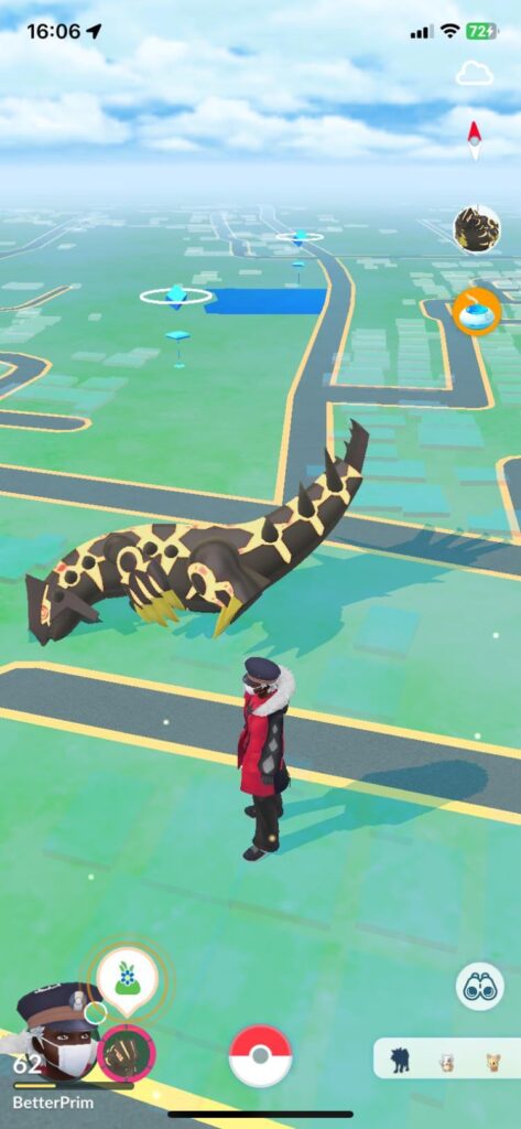 The event is so boring my Groudon took a nap