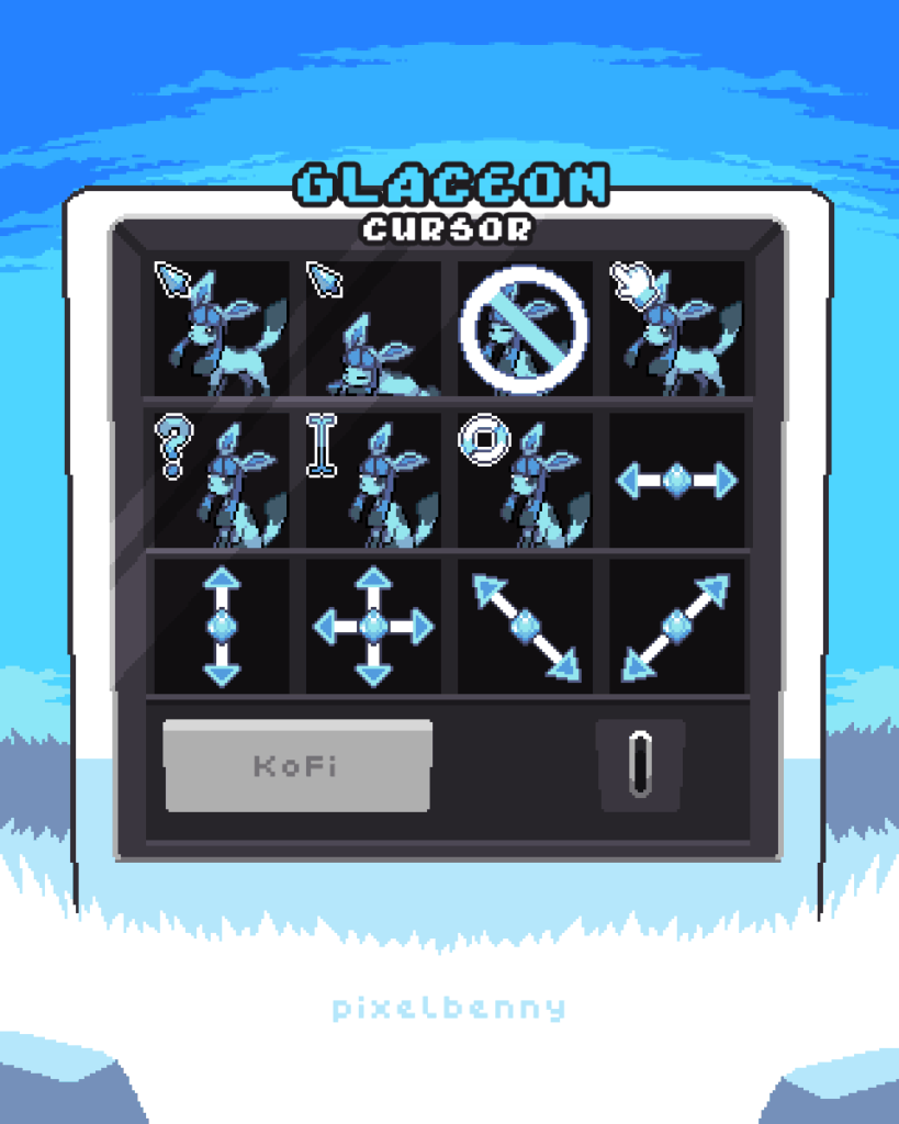 Animated Glaceon Mouse