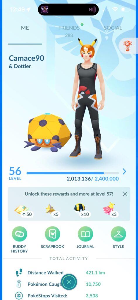 Pokémon go camace90 on Campfire